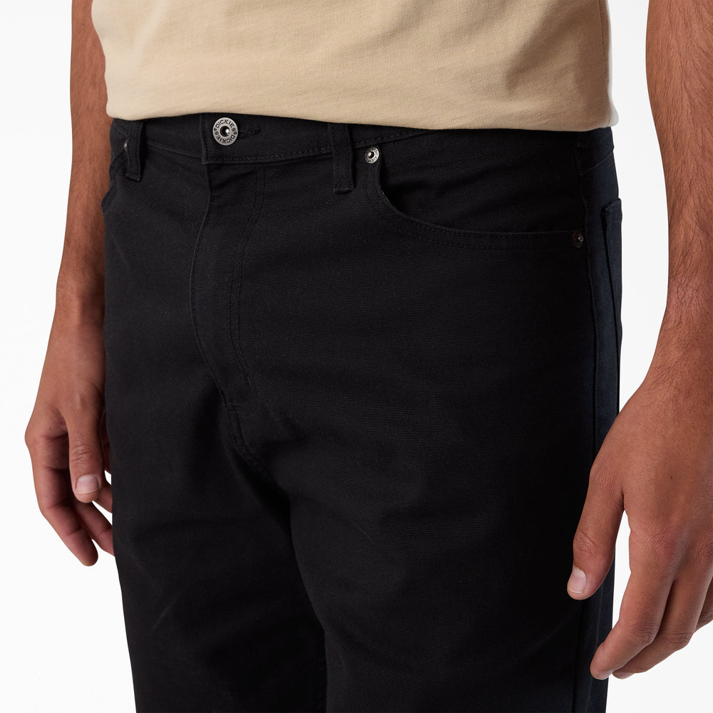 FLEX 5-Pocket Duck Canvas Shorts, 11"-Men|Dickies