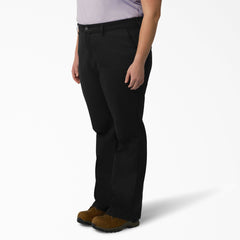 Women's Plus Slim Fit Bootcut Pants-Women|Dickies
