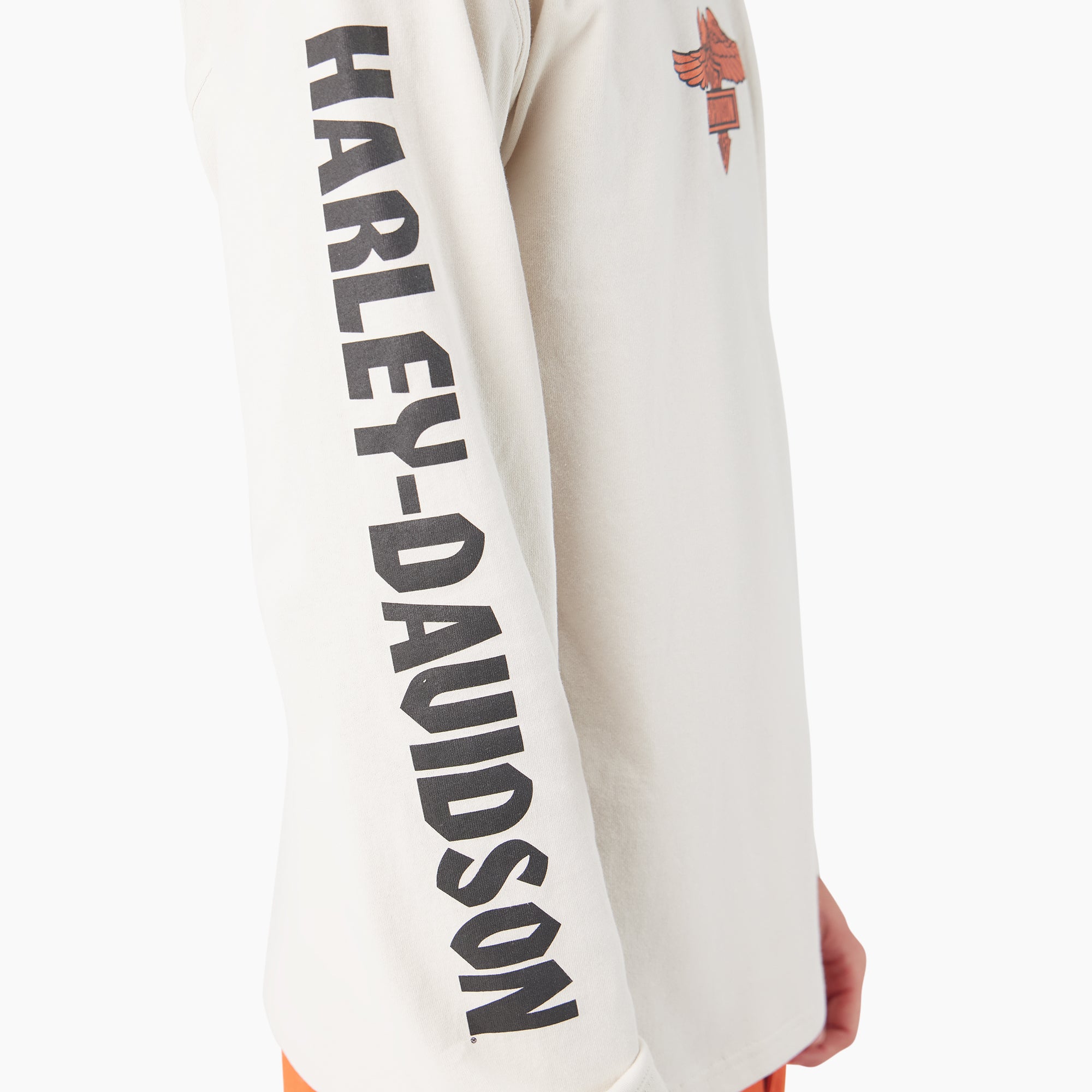 Dickies x Harley-Davidson Heavyweight Long Sleeve Eagle Tee-Men|Dickies