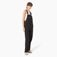 Women’s Pinstripe Service Bib Overalls-Sale|Dickies