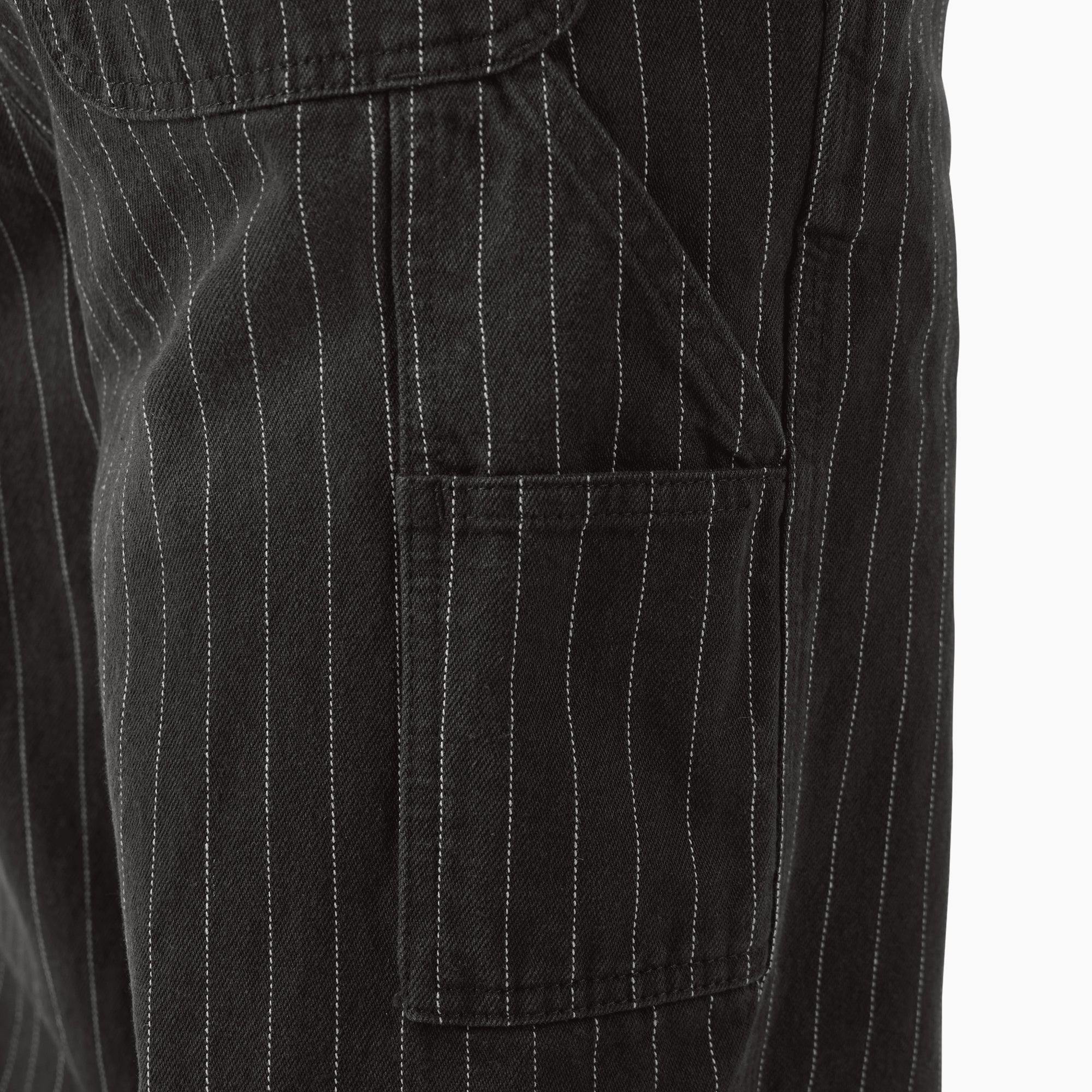 Women’s Pinstripe Service Bib Overalls-Sale|Dickies