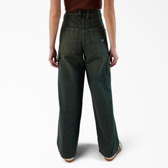 Women’s Loose Fit Denim Carpenter Jeans-Sale|Dickies