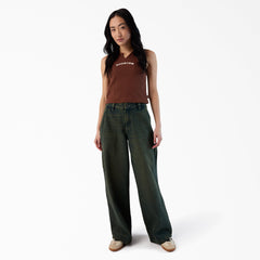 Women’s Loose Fit Denim Carpenter Jeans-Sale|Dickies