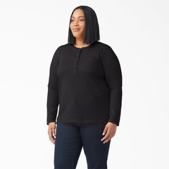 Women's Plus Heavyweight Henley-Women|Dickies