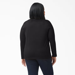 Women's Plus Heavyweight Henley-Women|Dickies