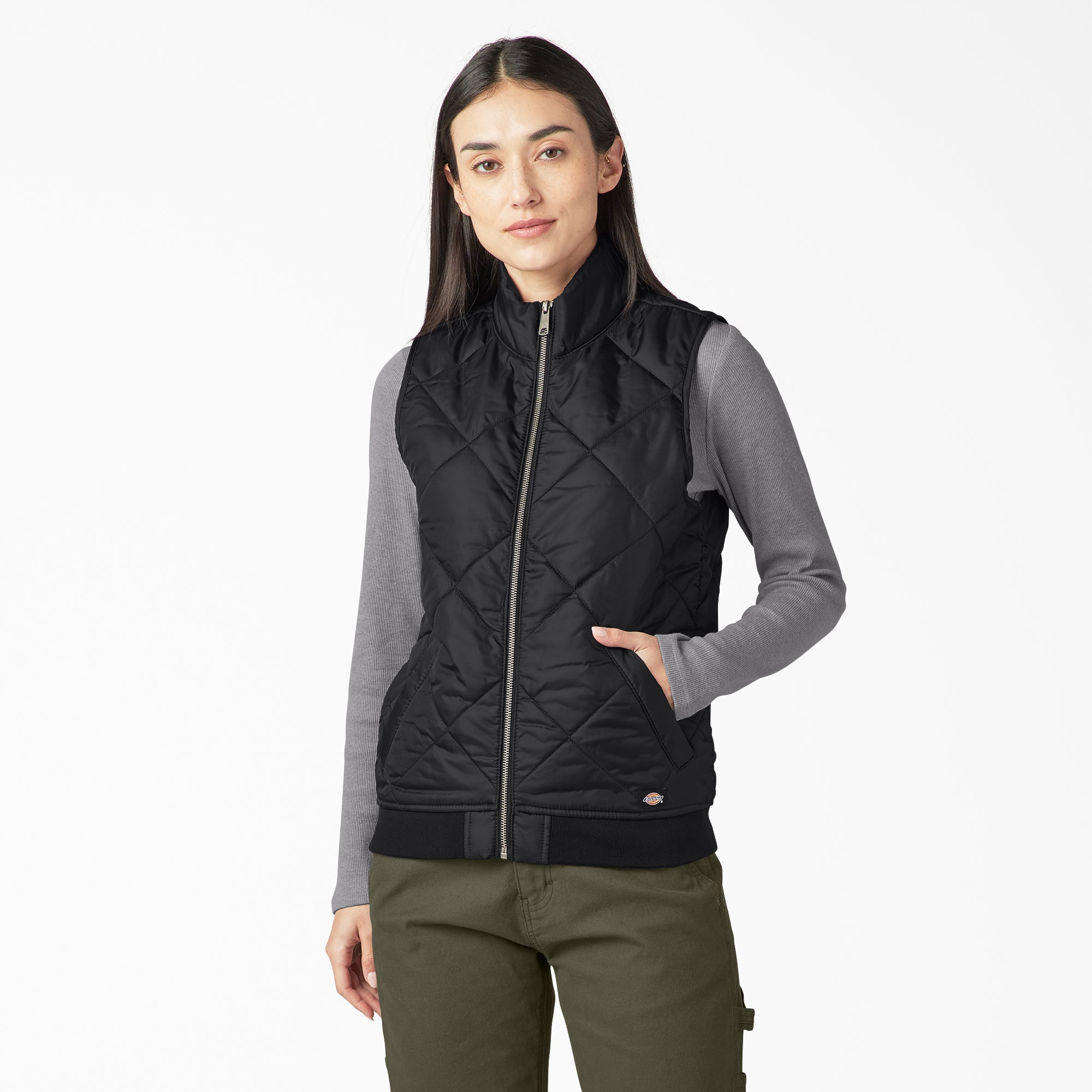 Women's Quilted Vest-Sale|Dickies