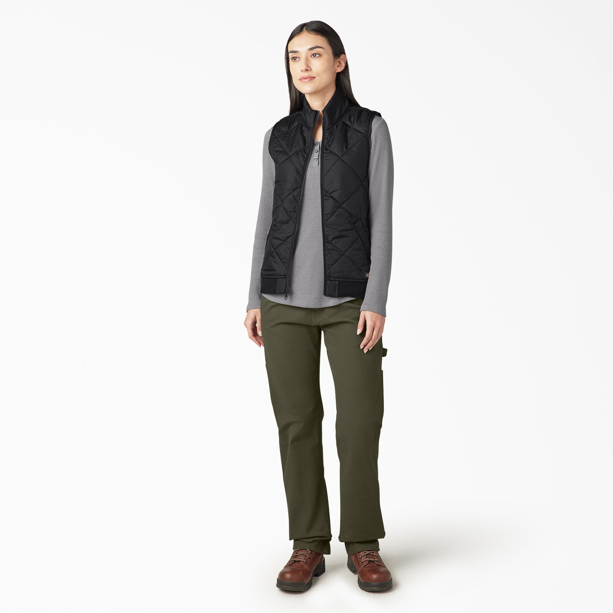 Women's Quilted Vest-Sale|Dickies
