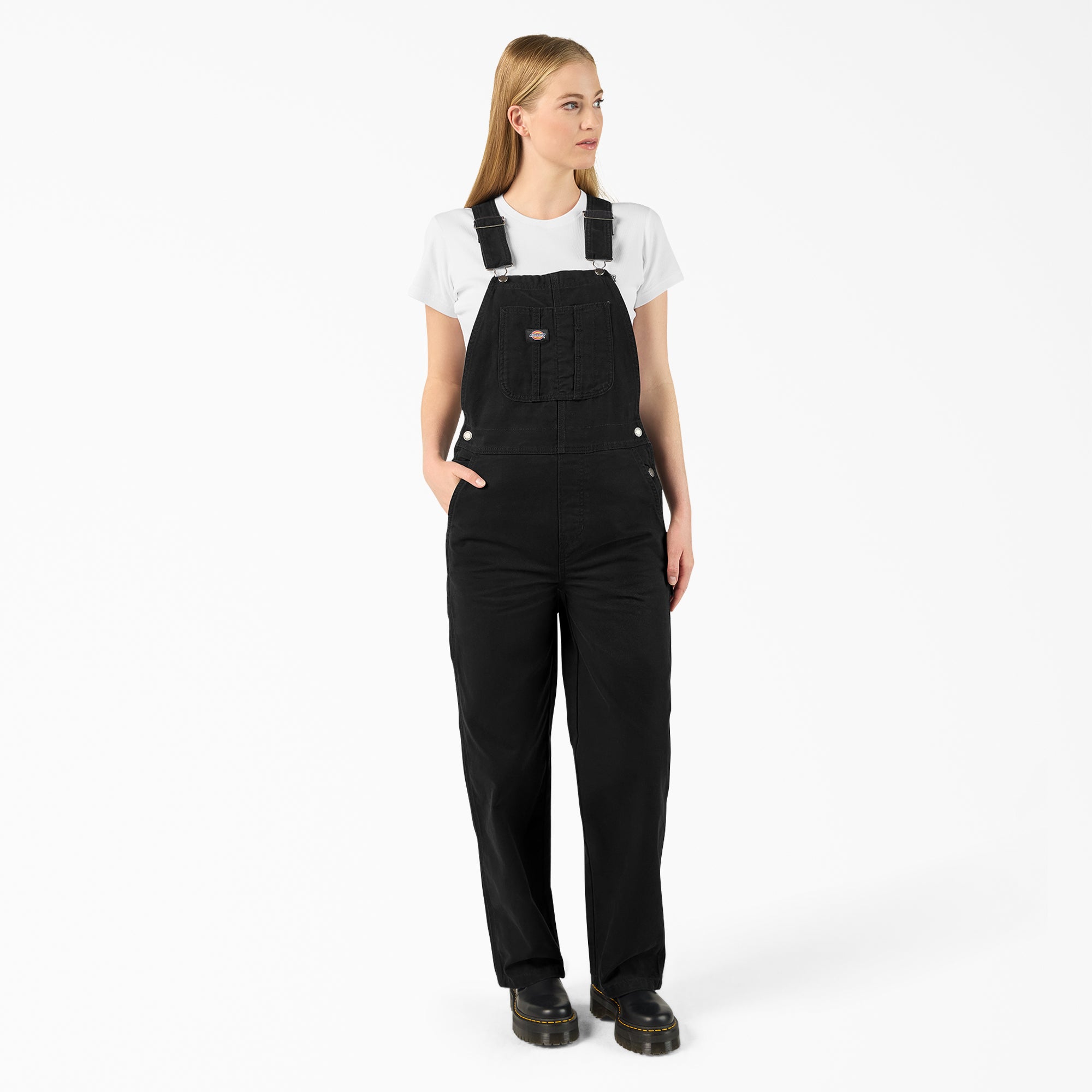 Women’s Canvas Bib Overalls-Women|Dickies