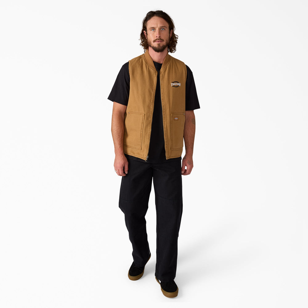 Dickies X Thrasher Reversible Vest-Men|Sale|Dickies