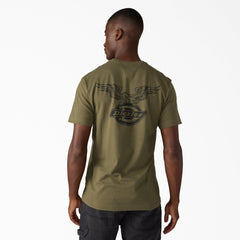 Eagle Logo Graphic T-Shirt-Sale|Dickies